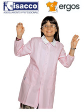 Isacco Grembiule POLLICINO Asilo Scuola Materna Unisex Grembiulino Rosa 000223