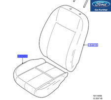 FODERA CUSCINO SEDILE FORD