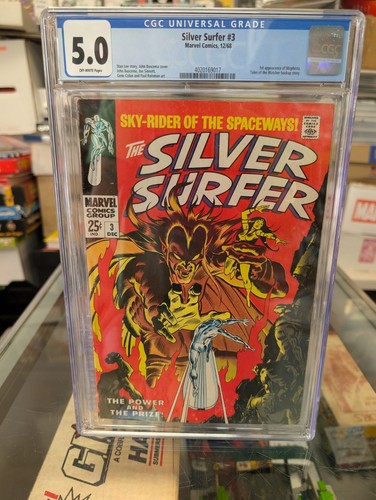 Silver surfer cgc 5 0 - silver, |