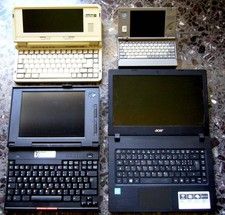 4 PC notebook Toshiba LIBRETTO 50CT 96 IBM ThinkPad 345CS ZENITH Minis PORTHD 89