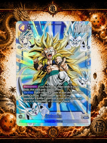 Dragon ball tcg gotenks - dragon,