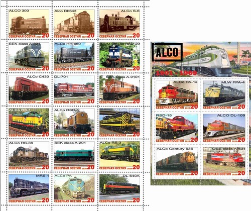 Foglio francobolli blocco - foglio,