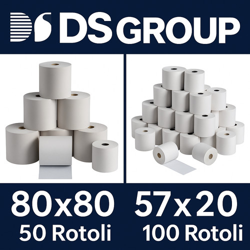 Combo rotoli termici 80x80 - 50,