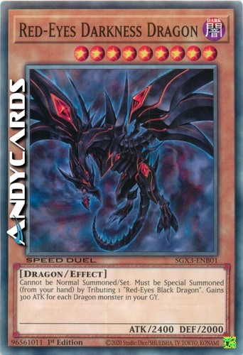 Red eyes darkness dragon - darkness,