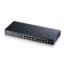 GS1900-8-EU0102F  Zyxel GS1900-8 Gestito L2 Gigabit Ethernet (10/100/1000) Nero 