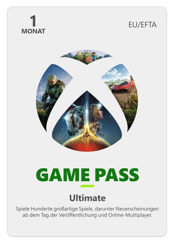 Microsoft xbox live game pass - live,