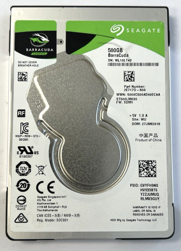 Seagate 2e717d 500 - seagate,
