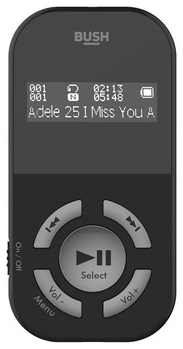 Bush 8gb mp3 - 8gb, lettore