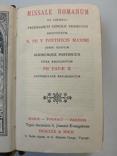 Missale romanum - missale,