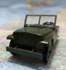JEEP  Willys US Army 3/4 Ton M-38 - Vintage Tootsietoy ,Chicago Made in USA 1956