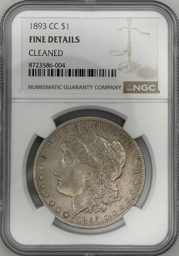1893 morgan dollar ngc - $1,
