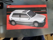 modellino auto scala 1/18 diecast Fiat Uno Turbo 1988 Laudo Racing modellismo