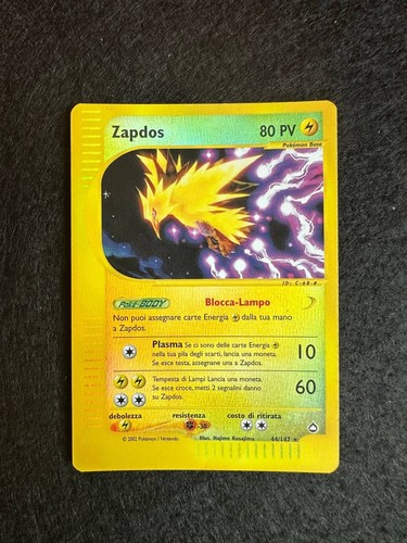 Zapdos 147 aquapolis - zapdos, 44/147
