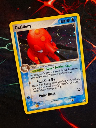 Pokemon octillery card ex - lp,