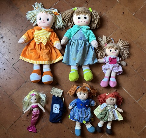 Lotto bambole pezza - lotto, doll