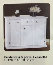 CREDENZINA CON 3 PORTE E 1