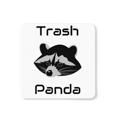 Trash Panda Drink Coaster with