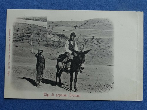 Sicilia antica cartolina - sicilia-antica, cartolina-tipi