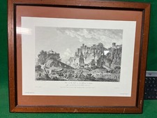 quadro litografia veduta di tropea  calabria jean claude richard de saint