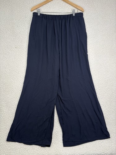 Zara basic navy culottes - zara,