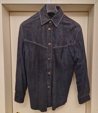 Giacca in velluto blu da donna