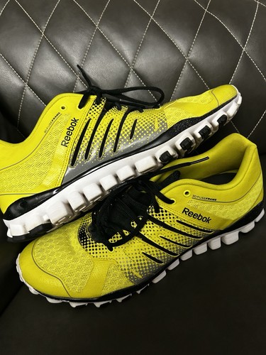 Reebok giallo neon - giallo, uomo
