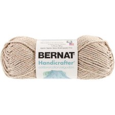 Bernat Handicrafter Filato di Cotone Solido, Juta