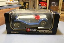 ALFA ROMEO 2300 SPIDER 1932 BBURAGO 3008 1:18 BURAGO MODELLINO STATICO EPOCA