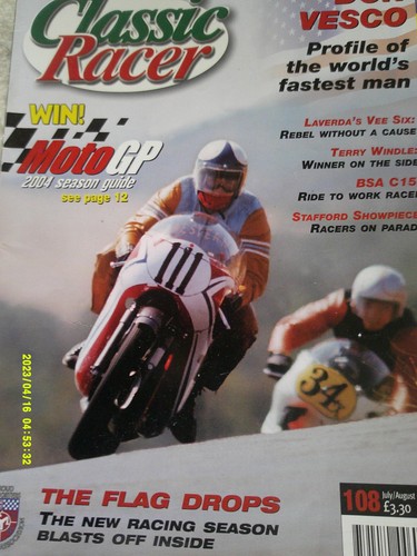 Classic racer laverda - racer, 07/04