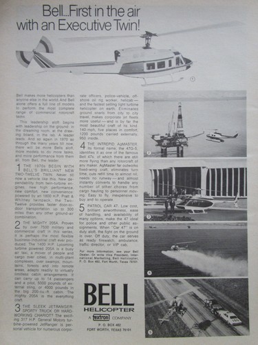 1970 pub bell helicopter - pub,