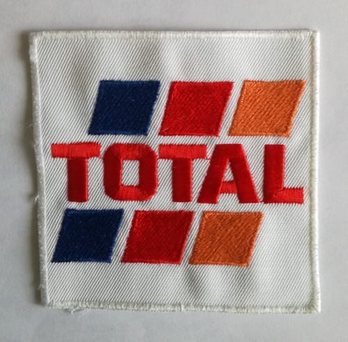 Toppa racing total ricamo - toppa,