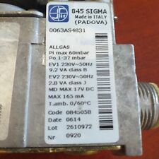 RIELLO ARISTON JUNKERS BERETTA IMMERGAS Valvola Gas - SIT 845 SIGMA  0063AS4831