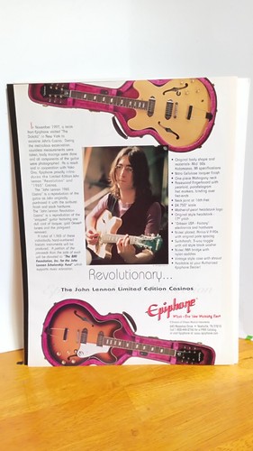 Epiphone casino chitarre 1999 - casino,