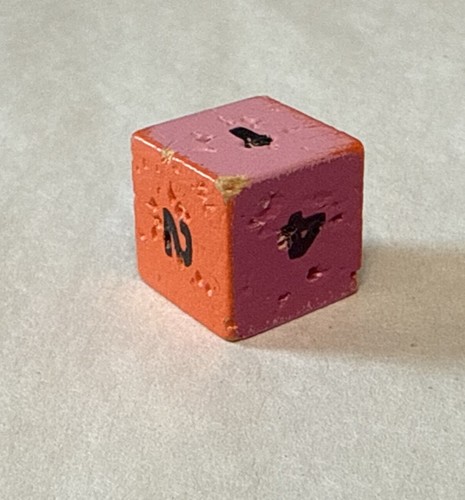 Die dice vintage barbie - dice,
