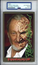 ROBERT ENGUND autografo immagine firmata FREDDY KRUEGER PSA DNA COA olmo da incubo