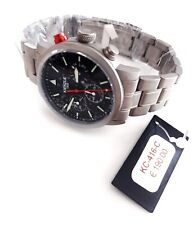 KIENZLE OROLOGIO CRONO CRONOGRAFO UOMO PILOTA AVIATORE FLIEGER ACCIAIO MIYOTA JS