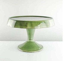 ALZATA IN PORCELLANA VERDE