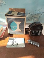Vintage Bell & Howell 414-414P Director Series 8mm Camera W/ Case & instructions
