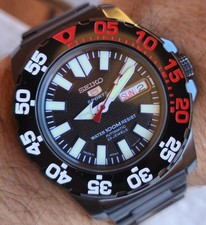 Orologio JDM ?? Seiko 5 Sports SNZF53K1 Baby Monster Black PVD ? Full Set