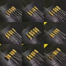 10 pezzi Nichicon FG Condensatore elettrolitico audio Hi-Fi oro fine 0,33-100uF 25-50 V