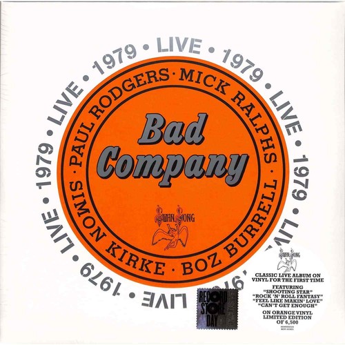 Bad company live 1979 - company,