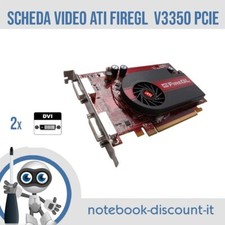 Scheda Video ATI FIREGL V3350 256mb  DDR2  Scheda Grafica Per PC High Profile