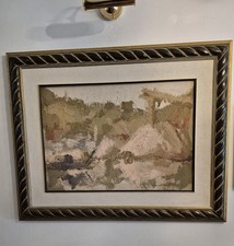 Franco Marzilli, Paesaggio, olio su tela. Cm 50x70.