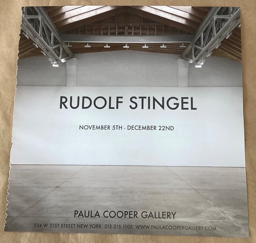 Rudolf stingel cooper galleria - stingel,