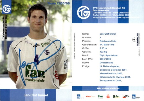 Jan olaf immel - jan, tv