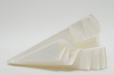 Carta filtrante filtro da laboratorio filtro pieghevole 125 mm cellulosa 100 pezzi