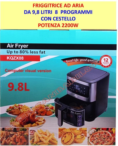 Friggitrice elettrica aria - elettrica, ad