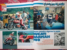 MOTOCICLISMO 1978 PROVA DUCATI DARMAH 900 - MOTO D' EPOCA - 