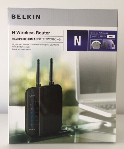 Belkin f5d8236 router - belkin, n