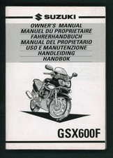 Suzuki GSX600F (2000) Manuale